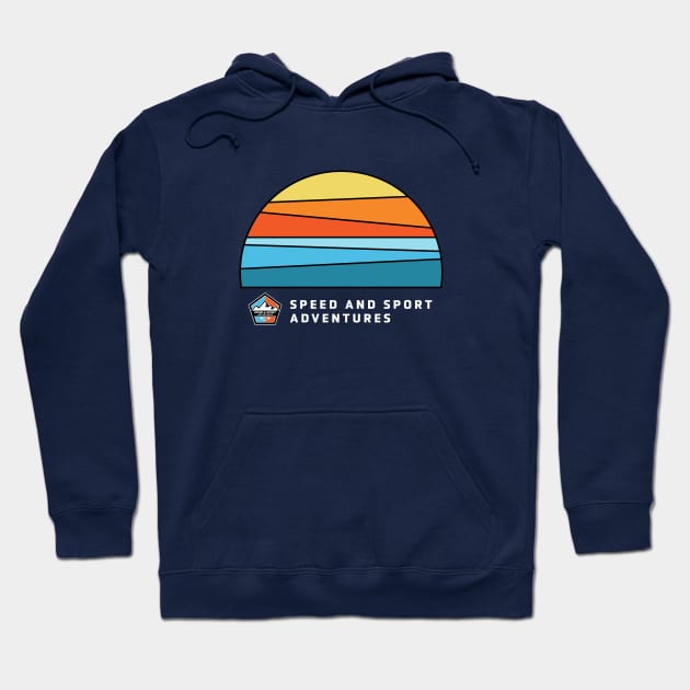 Sunset in Paradise Hoodie by Speed & Sport Adventures